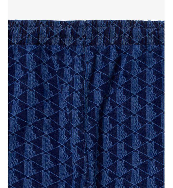 LACOSTE「インディゴスウェットモノグラムトラックパンツ」|その他|