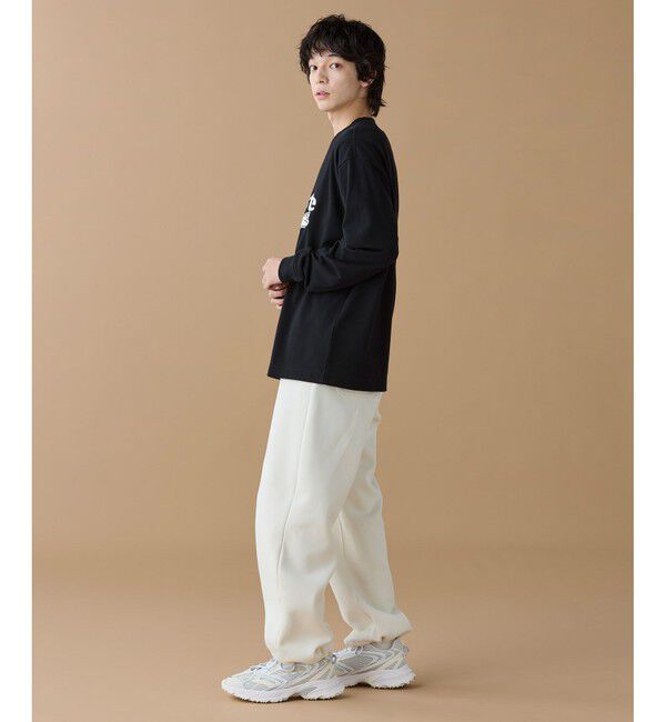 LACOSTE「【オンライン限定】LACOSTE 鹿の子オーバーサイズプリント ロングスリーブTシャツ」|Tシャツ・カットソー|