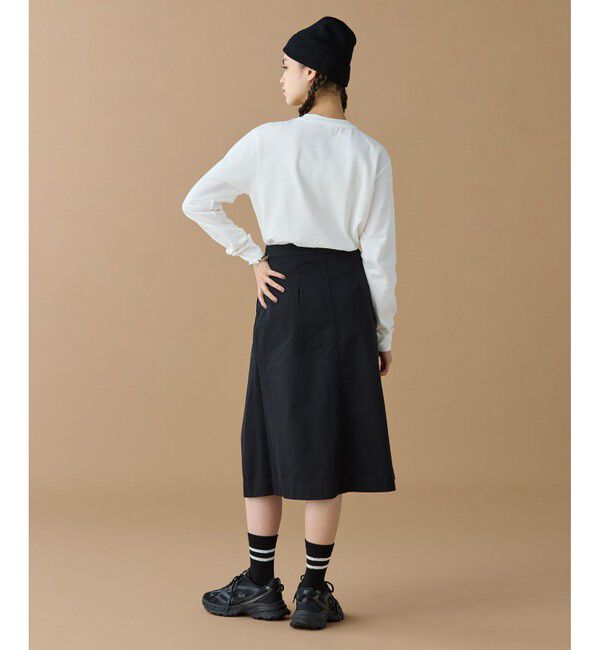 LACOSTE「【オンライン限定】LACOSTE 鹿の子オーバーサイズプリント ロングスリーブTシャツ」|Tシャツ・カットソー|