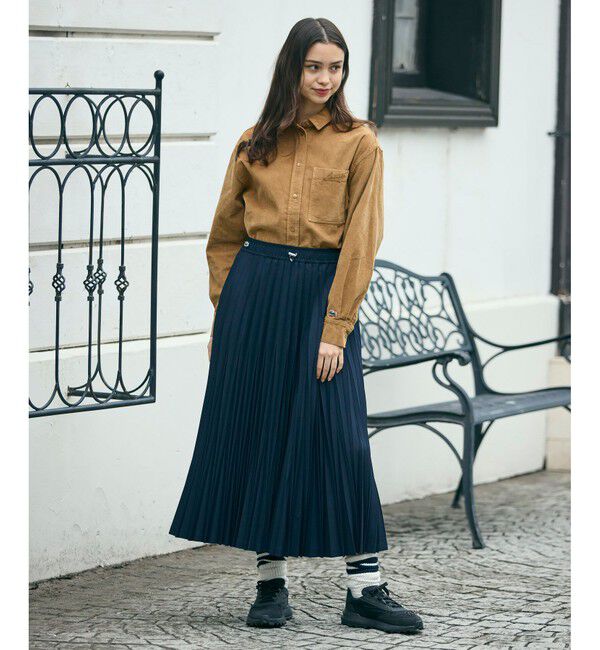 LACOSTE「変形プリーツAラインスカート」|スカート|