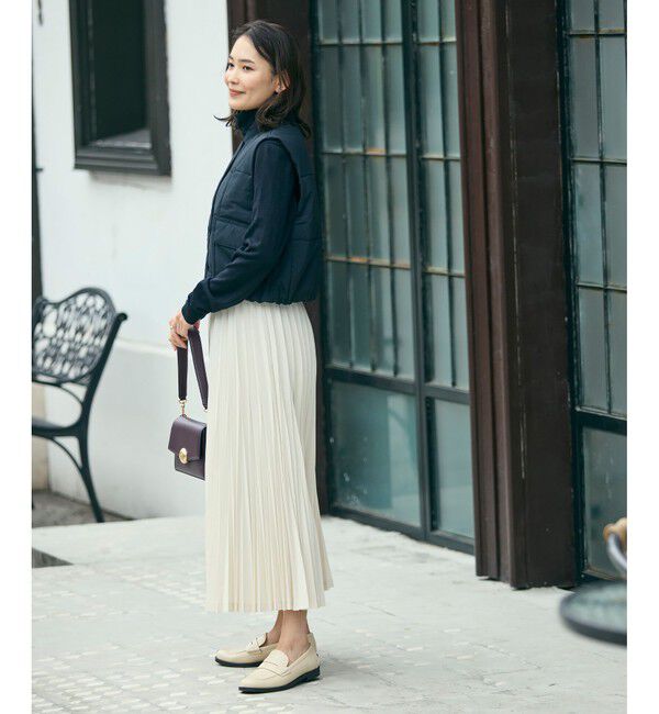 LACOSTE「変形プリーツAラインスカート」|スカート|