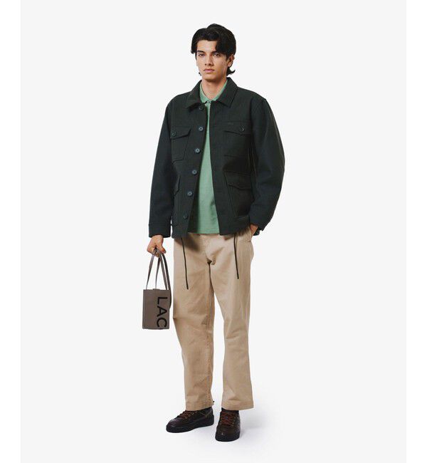 LACOSTE「バーチカルスマホバッグ」|ショルダー・メッセンジャー|