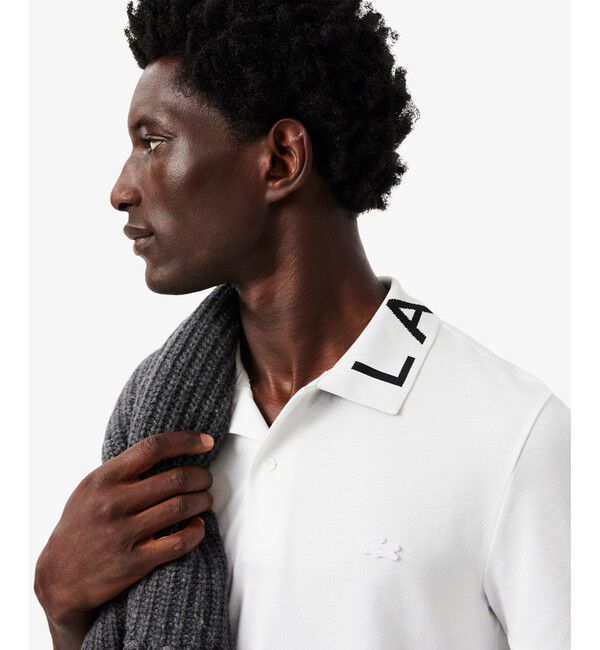 LACOSTE「ジャカードカラーポロシャツ」|ポロシャツ|