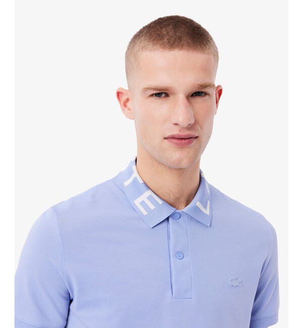 LACOSTE「ジャカードカラーポロシャツ」|ポロシャツ|
