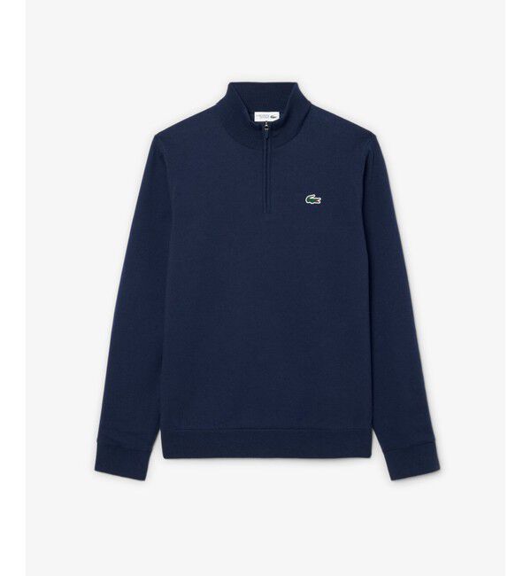 LACOSTE「ウールブレンドハーフジップゴルフセーター」|ニット・セーター|