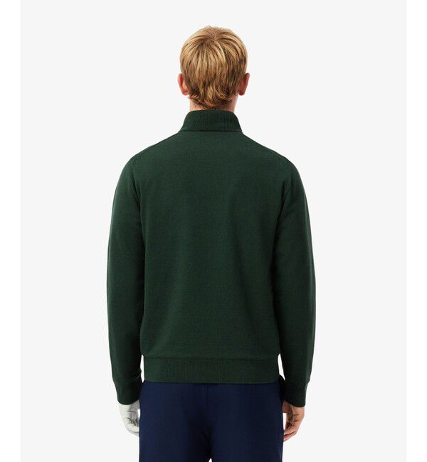 LACOSTE「ウールブレンドハーフジップゴルフセーター」|ニット・セーター|