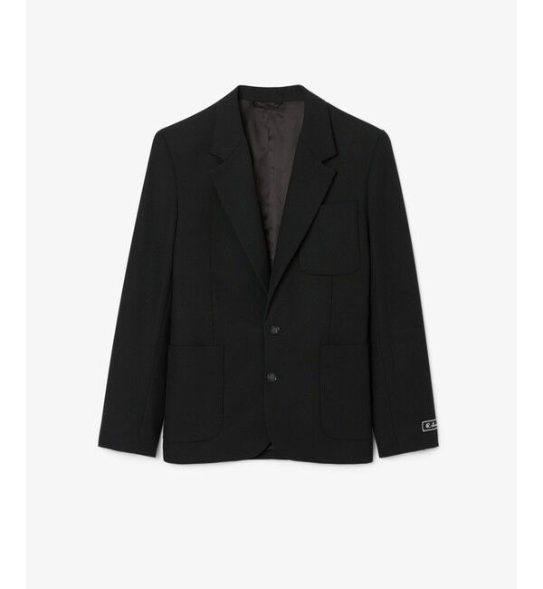 LACOSTE「ウールブレンドツイルブレザー」|テーラードジャケット|