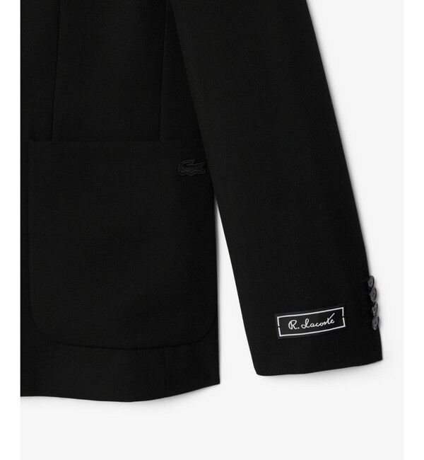 LACOSTE「ウールブレンドツイルブレザー」|テーラードジャケット|