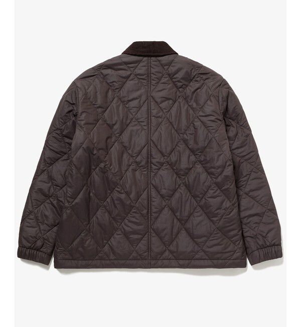 LACOSTE「THERMORE中綿 コーデュロイカラーキルティングジャケット」|ブルゾン・スタジャン|