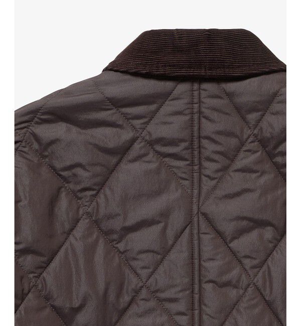 LACOSTE「THERMORE中綿 コーデュロイカラーキルティングジャケット」|ブルゾン・スタジャン|