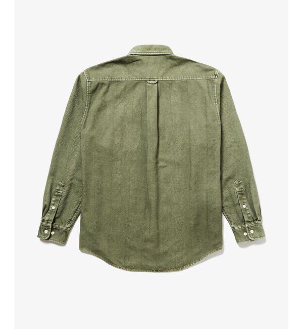 LACOSTE「ウォッシュドヘリンボーンネルシャツ」|シャツ・ブラウス|