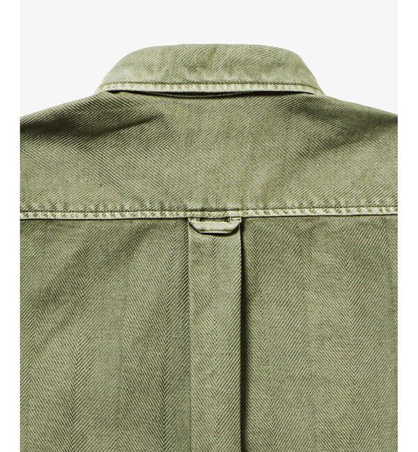 LACOSTE「ウォッシュドヘリンボーンネルシャツ」|シャツ・ブラウス|