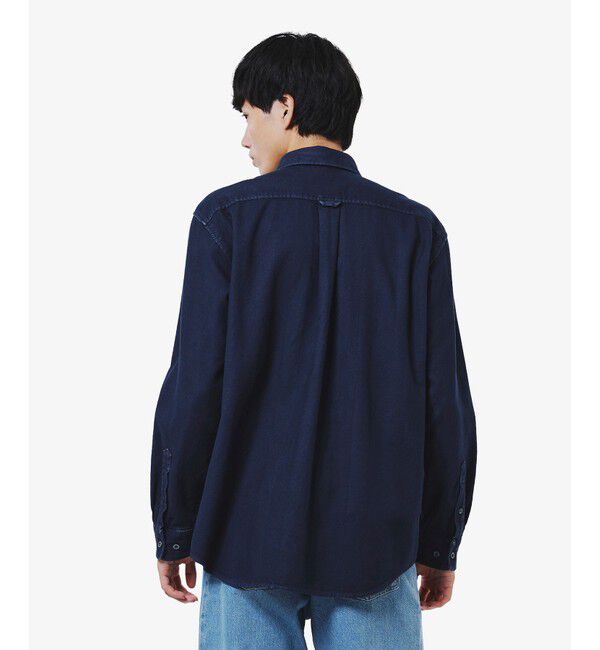 LACOSTE「ウォッシュドヘリンボーンネルシャツ」|シャツ・ブラウス|