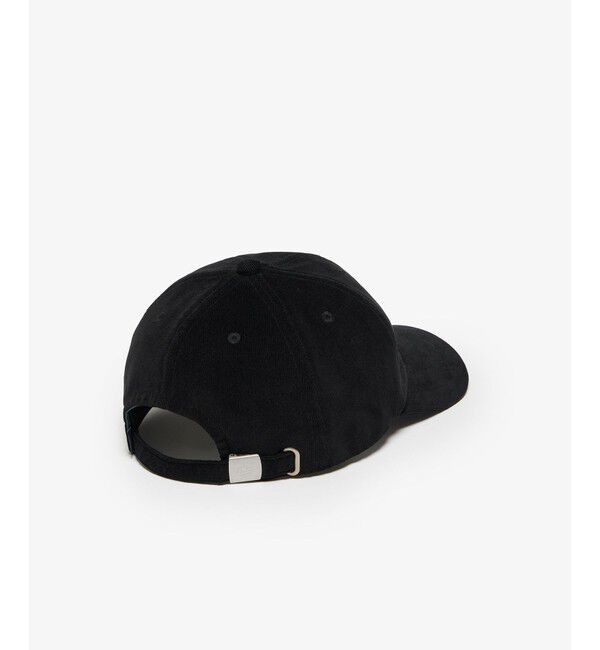 LACOSTE「ワンポイントワニロゴ・コーデュロイキャップ」|キャップ・キャスケット|