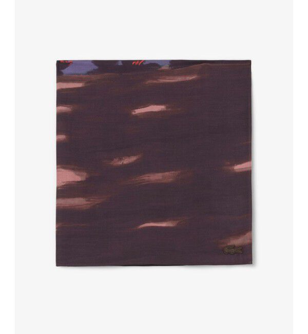 LACOSTE「ランドスケーププリントスカーフ」|マフラー|