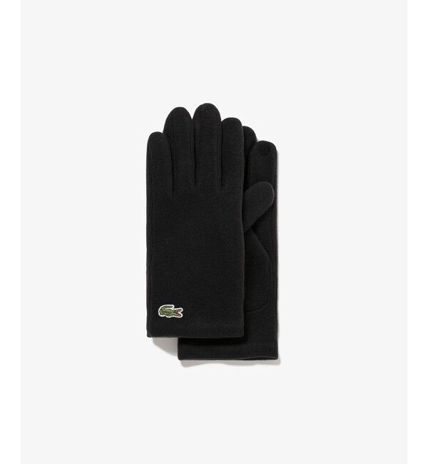 LACOSTE「サスティナブルジャージグローブ」|手袋|