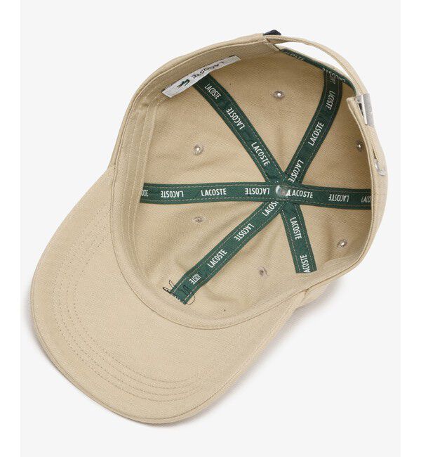 LACOSTE「ワンポイントワニロゴキャップ」|キャップ・キャスケット|