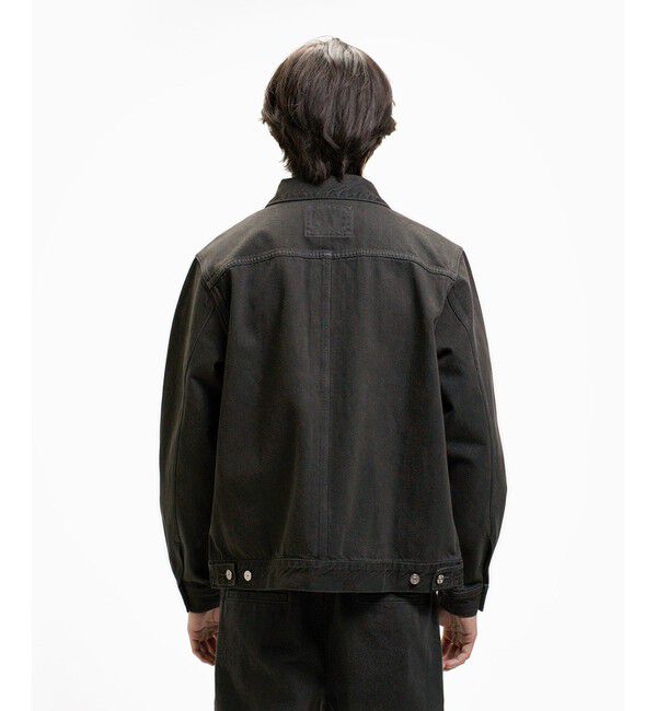 LACOSTE「デニムトラッカージャケット」|デニムジャケット|