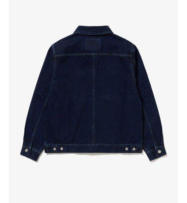 LACOSTE「デニムトラッカージャケット」|デニムジャケット|