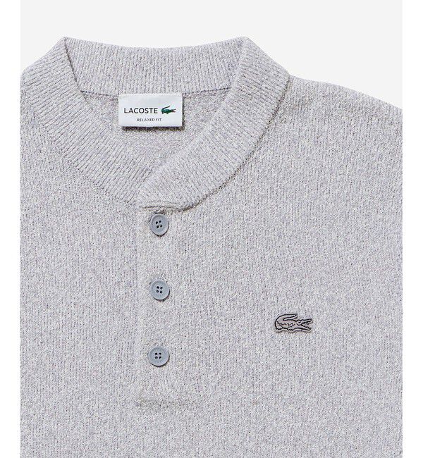LACOSTE「ブークレー ヘンリーネックニットセーター」|ニット・セーター|