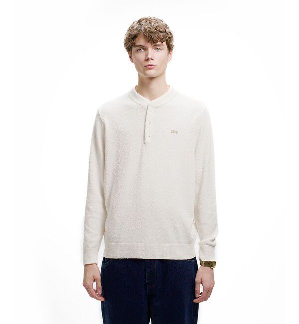 LACOSTE「ブークレー ヘンリーネックニットセーター」|ニット・セーター|