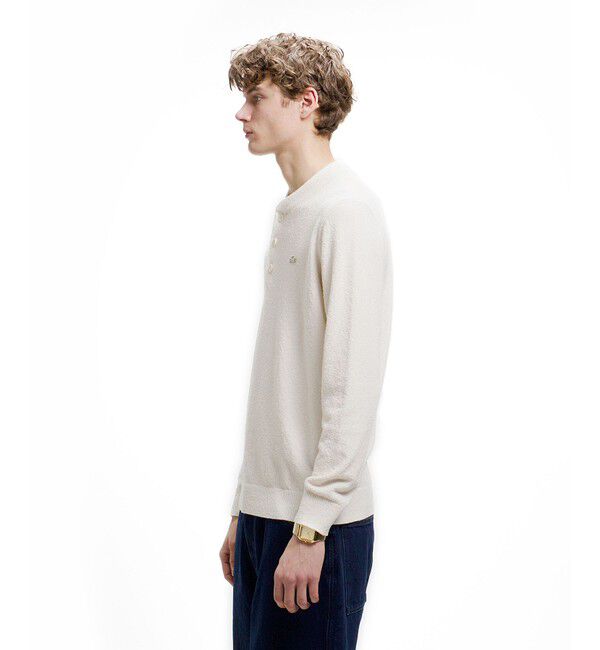 LACOSTE「ブークレー ヘンリーネックニットセーター」|ニット・セーター|