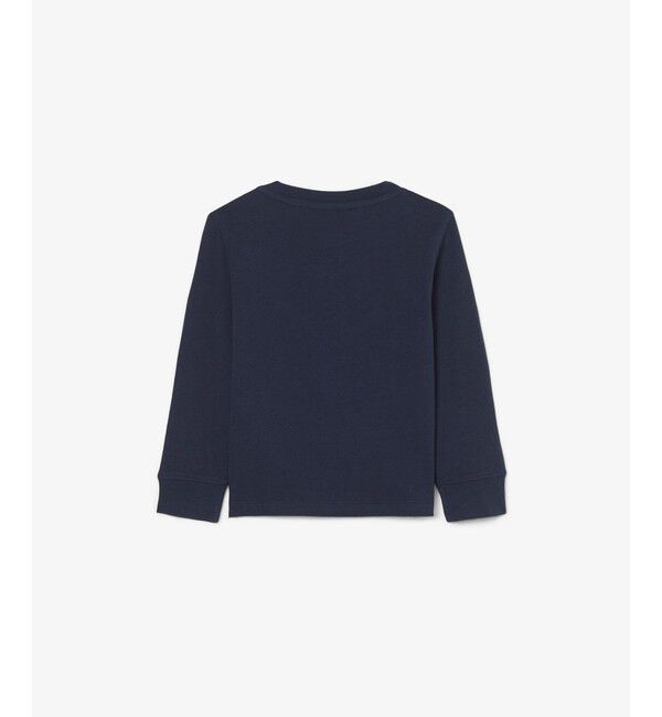 LACOSTE「【EC only】JUNIORベーシックワニロゴパッチ長袖Tシャツ」|Tシャツ・カットソー|