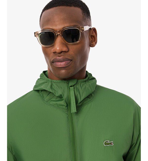 LACOSTE「軽量 撥水 ワッシャー加工 ライトウェイトパッカブルジャケット」|その他|