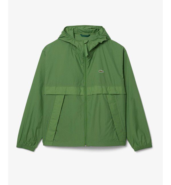 LACOSTE「軽量 撥水 ワッシャー加工 ライトウェイトパッカブルジャケット」|その他|