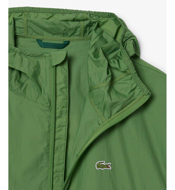 LACOSTE「軽量 撥水 ワッシャー加工 ライトウェイトパッカブルジャケット」|その他|