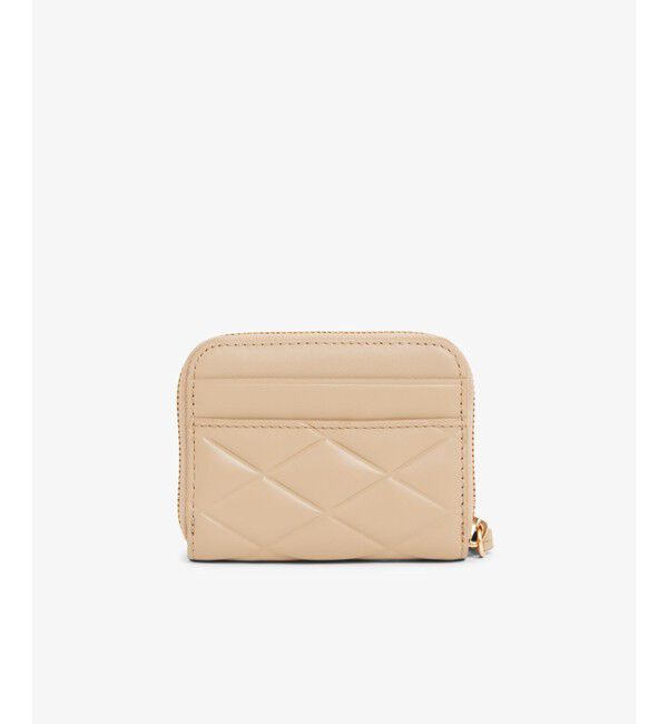 LACOSTE「クロコダイル キルティングレザーラウンドジップミニウォレット」|財布|