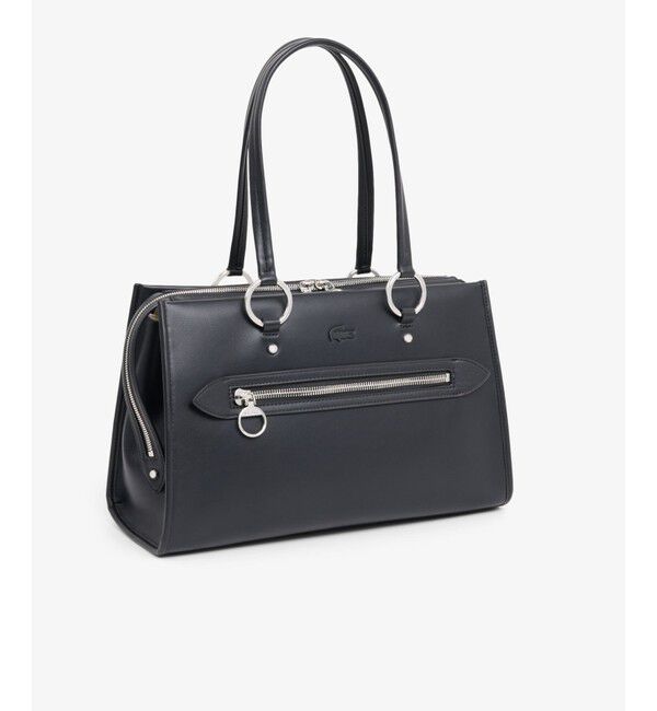 LACOSTE「セリス ワントーンハンドルバッグ」|ハンドバッグ|