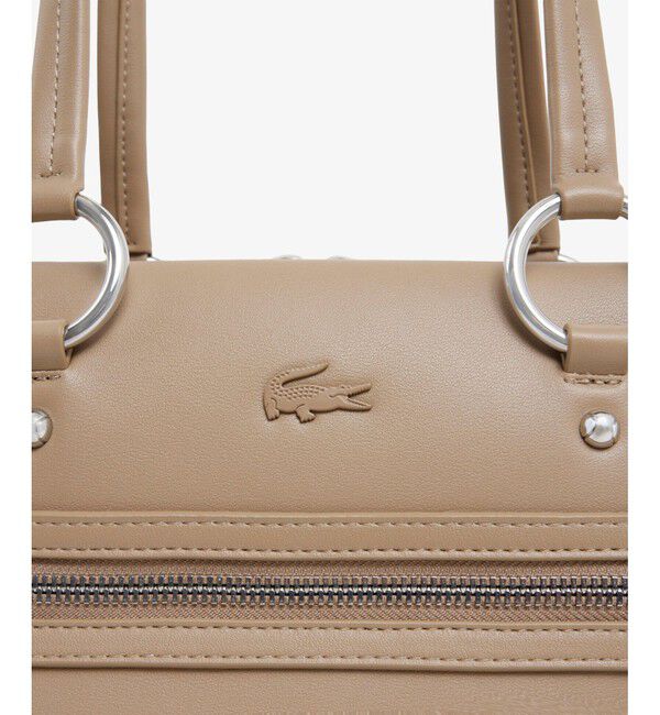 LACOSTE「セリス ワントーンハンドルバッグ」|ハンドバッグ|