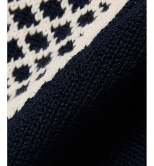 LACOSTE「ラケットジャカード コットンニットベスト」|ベスト・ジレ|