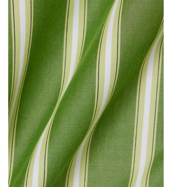 LACOSTE「オーバーサイズストライプポプリンシャツ」|シャツ・ブラウス|