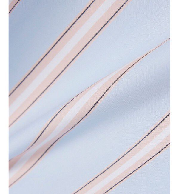 LACOSTE「オーバーサイズストライプポプリンシャツ」|シャツ・ブラウス|