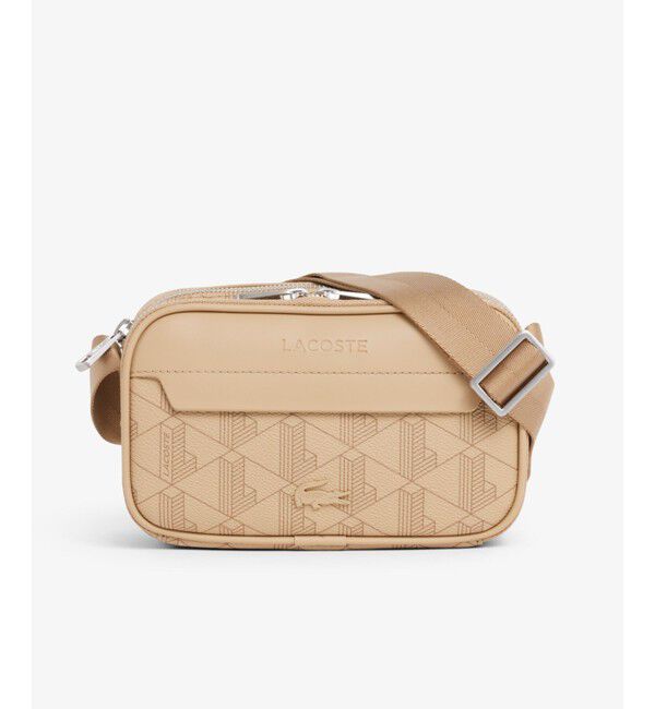 LACOSTE「ザ ブレンド モノグラムコンビレポーターバッグ」|ショルダー・メッセンジャー|