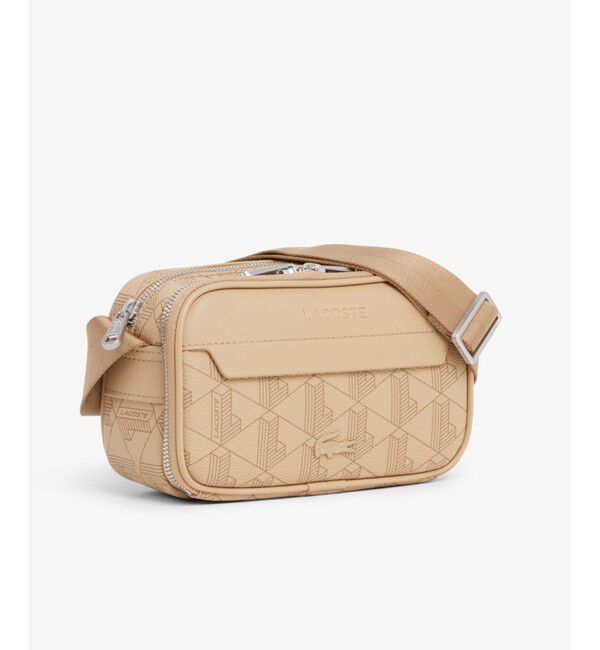 LACOSTE「ザ ブレンド モノグラムコンビレポーターバッグ」|ショルダー・メッセンジャー|