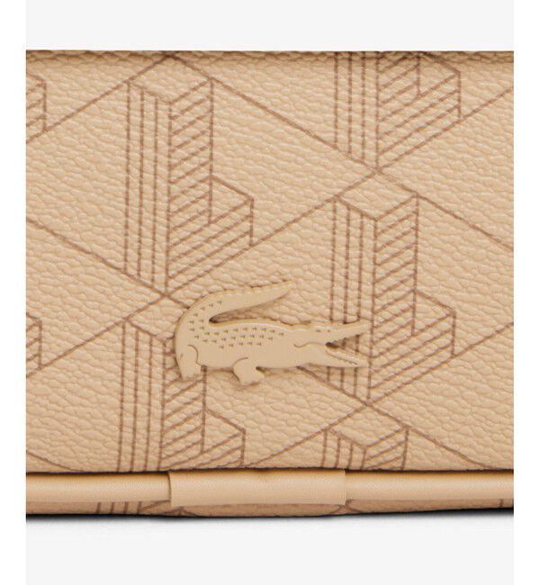 LACOSTE「ザ ブレンド モノグラムコンビレポーターバッグ」|ショルダー・メッセンジャー|