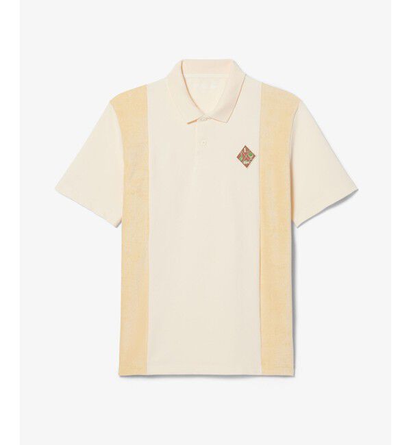 LACOSTE「サイドパネルパイル地切り替えゴルフポロシャツ」|ポロシャツ|