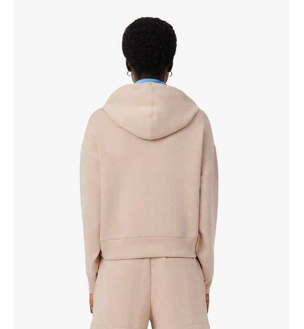 LACOSTE「オーバーサイズダブルフェイススェットフーディー」|パーカー|