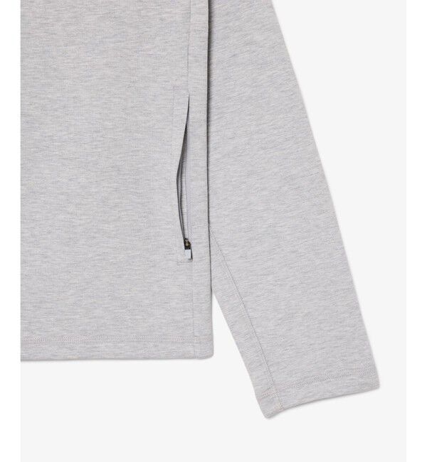 LACOSTE「ダブルフェイススウェットジップフーディー」|パーカー|