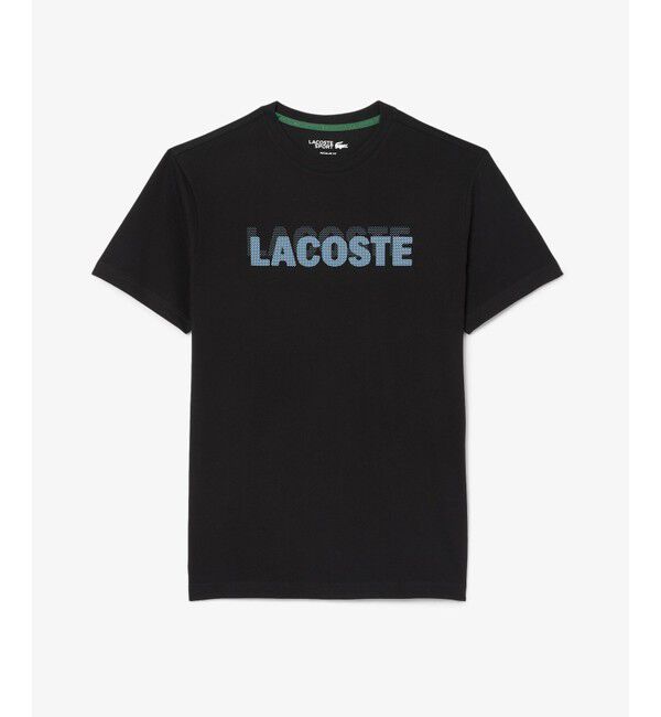 LACOSTE「ブランドネームロゴプリントウルトラドライTシャツ」|Tシャツ・カットソー|