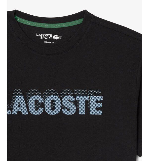 LACOSTE「ブランドネームロゴプリントウルトラドライTシャツ」|Tシャツ・カットソー|