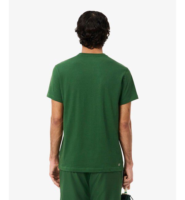 LACOSTE「ブランドネームロゴプリントウルトラドライTシャツ」|Tシャツ・カットソー|