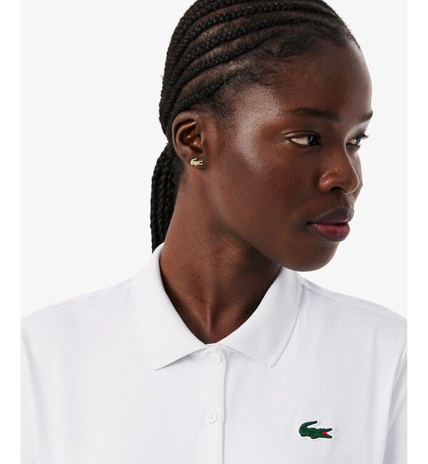LACOSTE「スリムフィットUVプロテクトウルトラドライゴルフポロシャツ」|ポロシャツ|