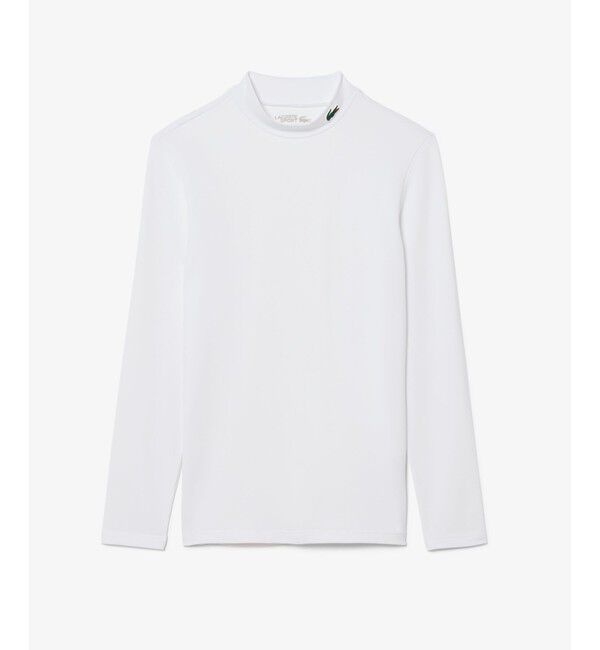 LACOSTE「ウルトラドライモックネックTシャツ」|Tシャツ・カットソー|