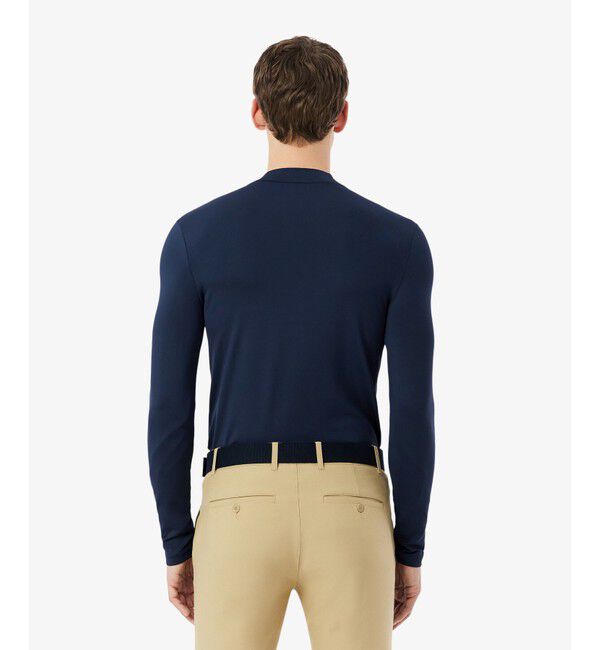 LACOSTE「ウルトラドライモックネックTシャツ」|Tシャツ・カットソー|