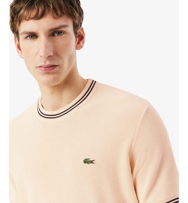 LACOSTE「ハイゲージニットTシャツ」|ニット・セーター|