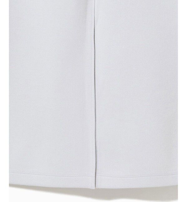 LACOSTE「ダブルフェイスジャージカーゴフレアスカート」|台形|